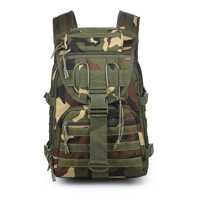 New 35L Tactical Backpack Large Capacity Travel Hiking Camping Travel Bag Outdoor Camo Backpacks Computer Bag