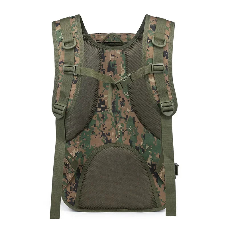 New 35L Tactical Backpack Large Capacity Travel Hiking Camping Travel Bag Outdoor Camo Backpacks Computer Bag