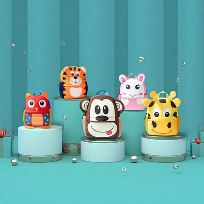 New 3D Squirrel School Bags For Boys Cartoon Animals Design Girls Waterproof School Backpacks Toddler Kids Bag mochila escolar