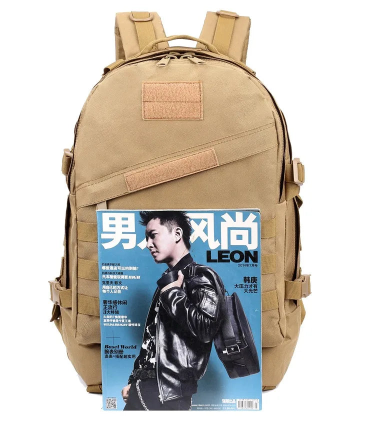 New 3D eating chicken sports backpack multi-functional outdoor camouflage backpack travel hiking bag men's bag
