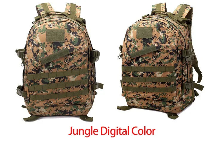 New 3D eating chicken sports backpack multi-functional outdoor camouflage backpack travel hiking bag men's bag