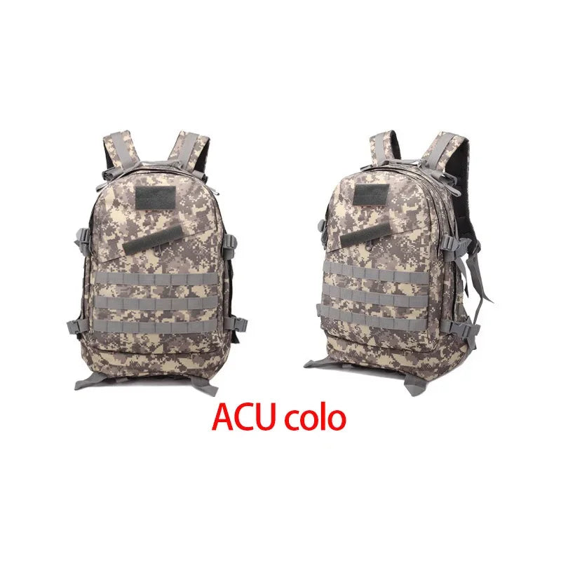 New 3D eating chicken sports backpack multi-functional outdoor camouflage backpack travel hiking bag men's bag