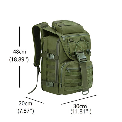 New 40L Military Tactical Backpack Army Assault Bag Molle System Bags Backpacks Outdoor Sports Bags Camping Hiking Backpacks