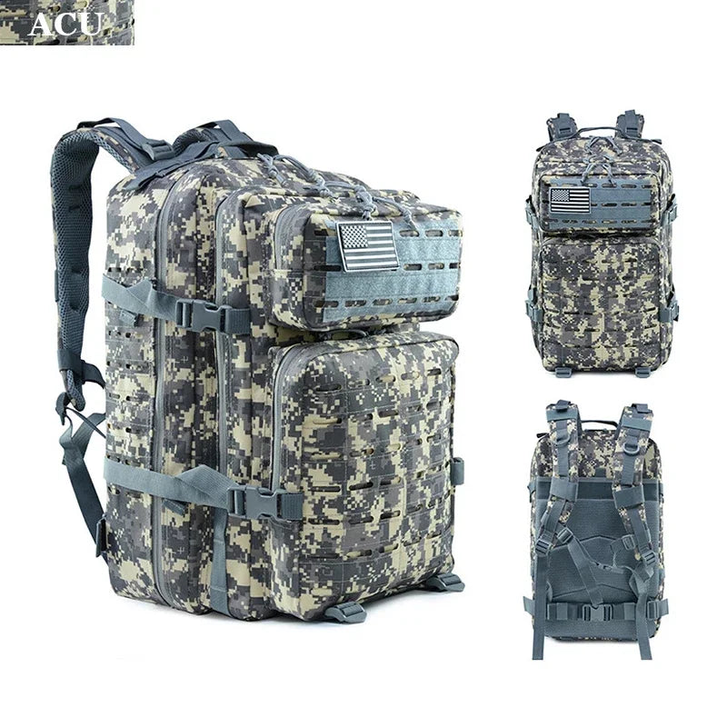 New 50L extra-large capacity outdoor sports backpack Outdoor Camping Backpacking Trekking Tour Oxford Mochira