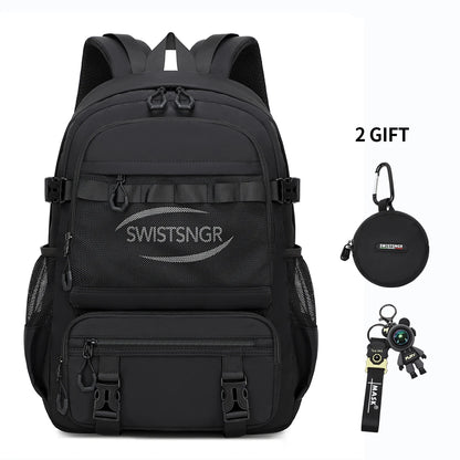 New Airplane Travel School Bag Large Fashion Waterproof backpacks for Children Students Casual Laptop Backpack Girl Male Mochila