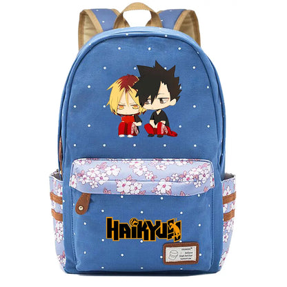 New Animal Volleyball Juvenile Boy Girl Kids School Book Bags Women Bagpack Teenagers Schoolbags Canvas Laptop Travel Backpack