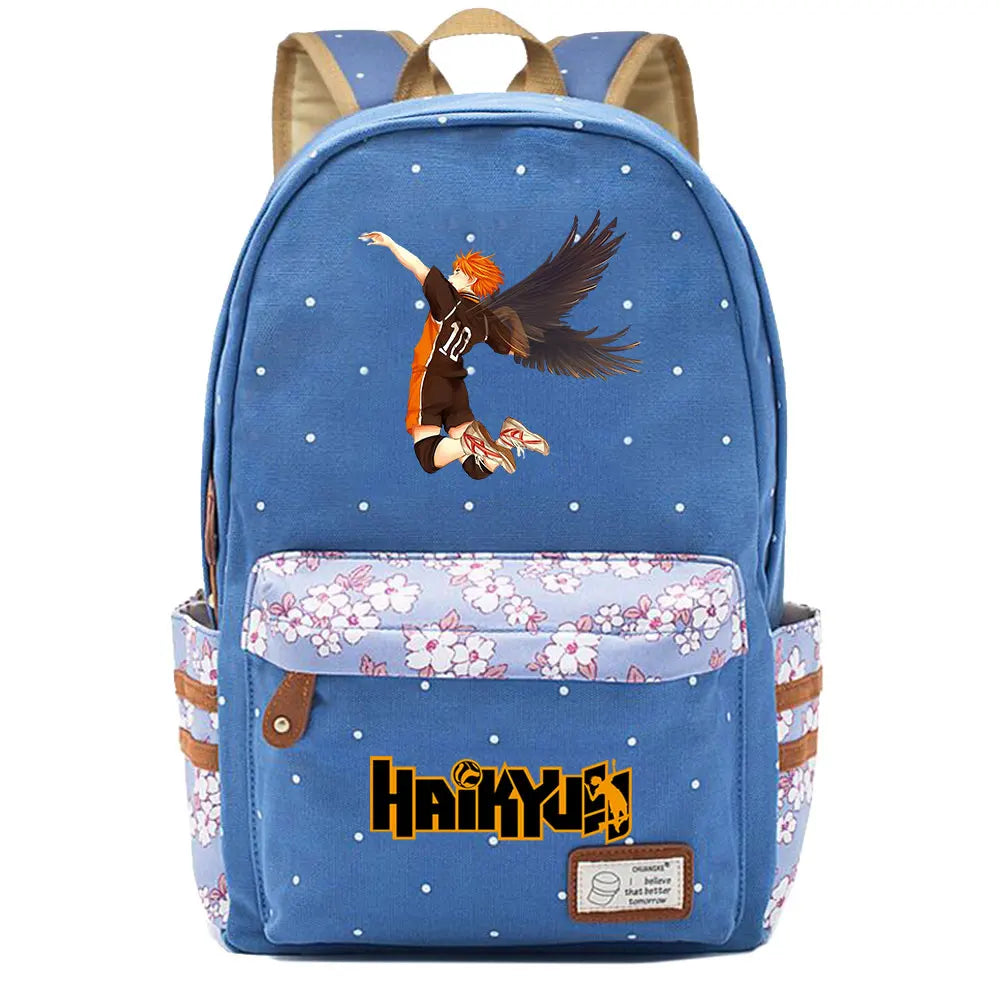 New Animal Volleyball Juvenile Boy Girl Kids School Book Bags Women Bagpack Teenagers Schoolbags Canvas Laptop Travel Backpack