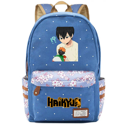 New Animal Volleyball Juvenile Boy Girl Kids School Book Bags Women Bagpack Teenagers Schoolbags Canvas Laptop Travel Backpack
