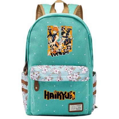 New Animal Volleyball Juvenile Boy Girl Kids School Book Bags Women Bagpack Teenagers Schoolbags Canvas Laptop Travel Backpack