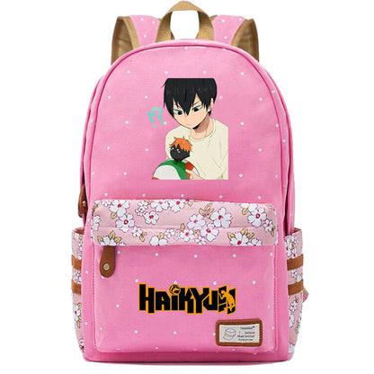 New Animal Volleyball Juvenile Boy Girl Kids School Book Bags Women Bagpack Teenagers Schoolbags Canvas Laptop Travel Backpack