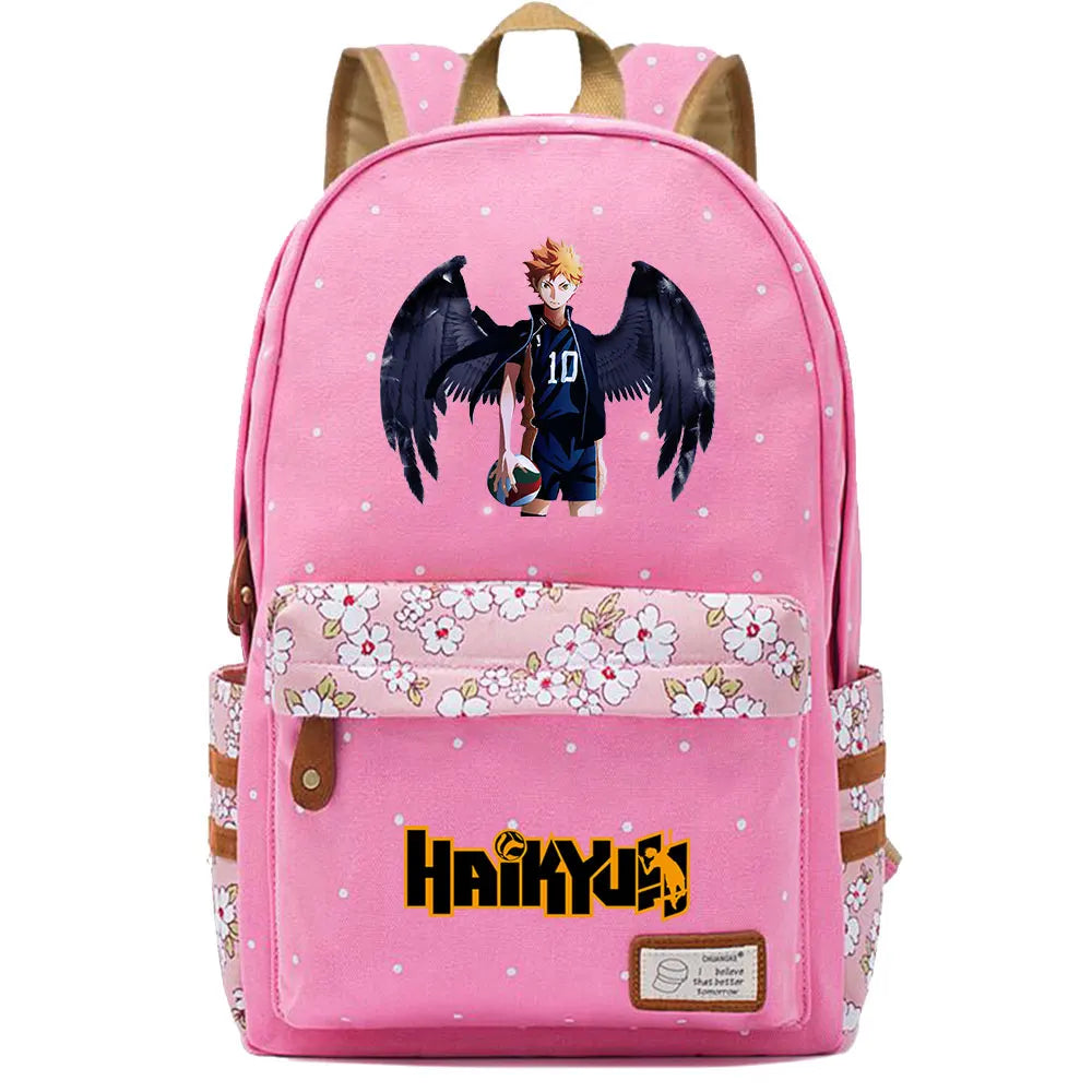 New Animal Volleyball Juvenile Boy Girl Kids School Book Bags Women Bagpack Teenagers Schoolbags Canvas Laptop Travel Backpack