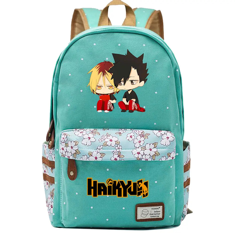 New Animal Volleyball Juvenile Boy Girl Kids School Book Bags Women Bagpack Teenagers Schoolbags Canvas Laptop Travel Backpack
