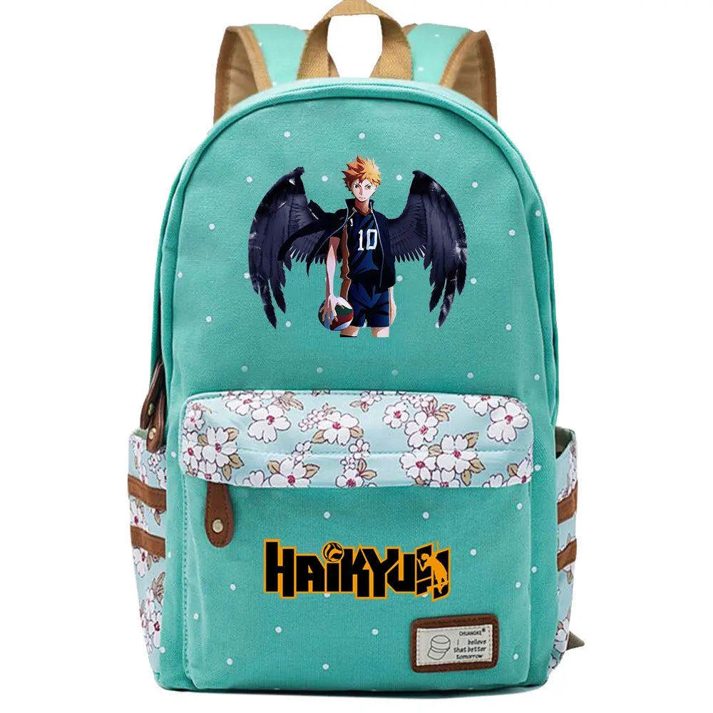 New Animal Volleyball Juvenile Boy Girl Kids School Book Bags Women Bagpack Teenagers Schoolbags Canvas Laptop Travel Backpack
