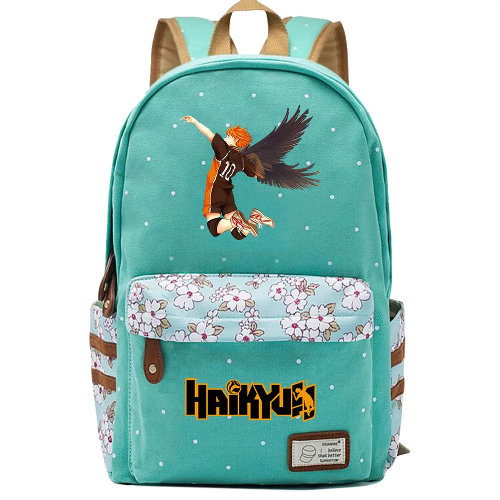 New Animal Volleyball Juvenile Boy Girl Kids School Book Bags Women Bagpack Teenagers Schoolbags Canvas Laptop Travel Backpack