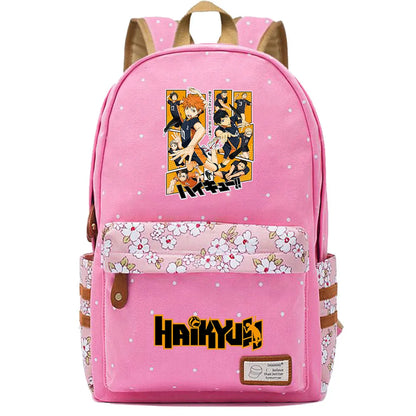 New Animal Volleyball Juvenile Boy Girl Kids School Book Bags Women Bagpack Teenagers Schoolbags Canvas Laptop Travel Backpack