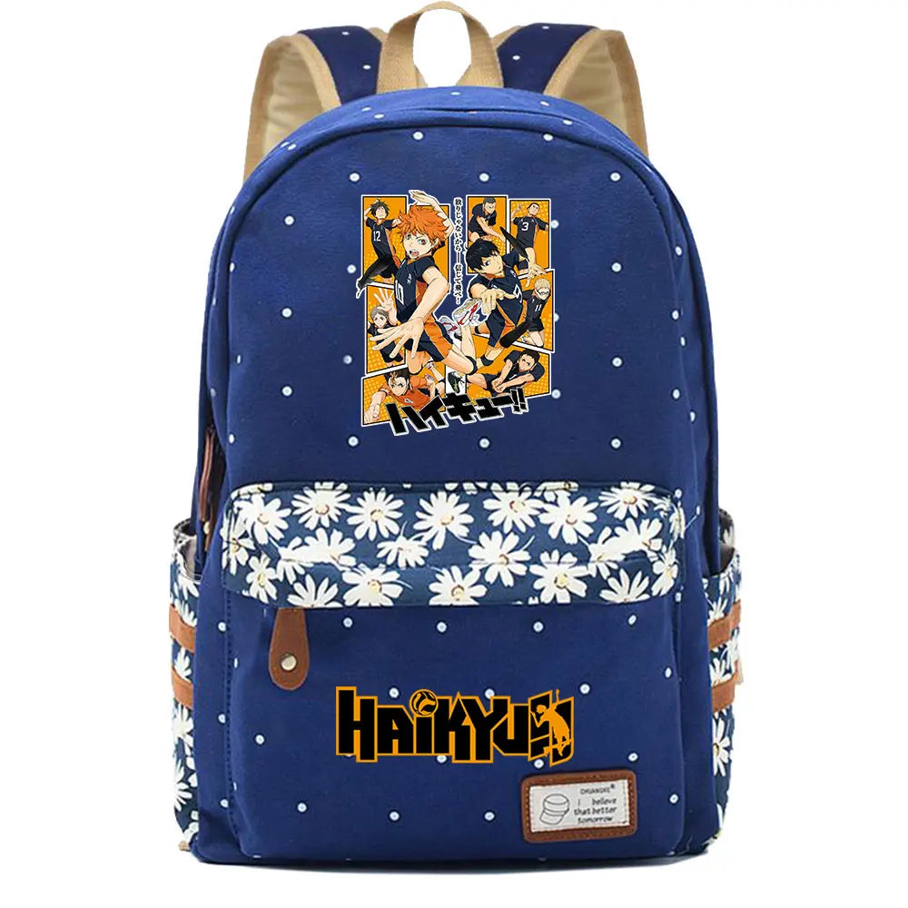 New Animal Volleyball Juvenile Boy Girl Kids School Book Bags Women Bagpack Teenagers Schoolbags Canvas Laptop Travel Backpack