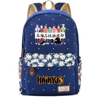 New Animal Volleyball Juvenile Boy Girl Kids School Book Bags Women Bagpack Teenagers Schoolbags Canvas Laptop Travel Backpack