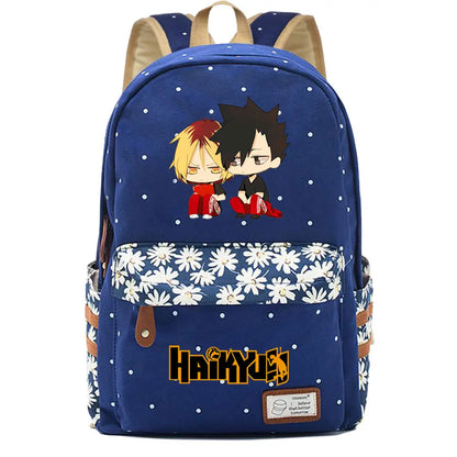 New Animal Volleyball Juvenile Boy Girl Kids School Book Bags Women Bagpack Teenagers Schoolbags Canvas Laptop Travel Backpack