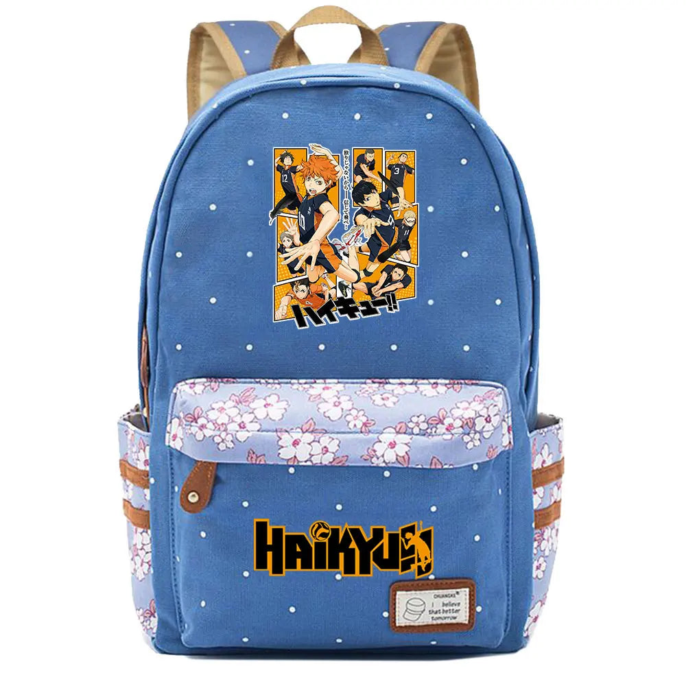 New Animal Volleyball Juvenile Boy Girl Kids School Book Bags Women Bagpack Teenagers Schoolbags Canvas Laptop Travel Backpack