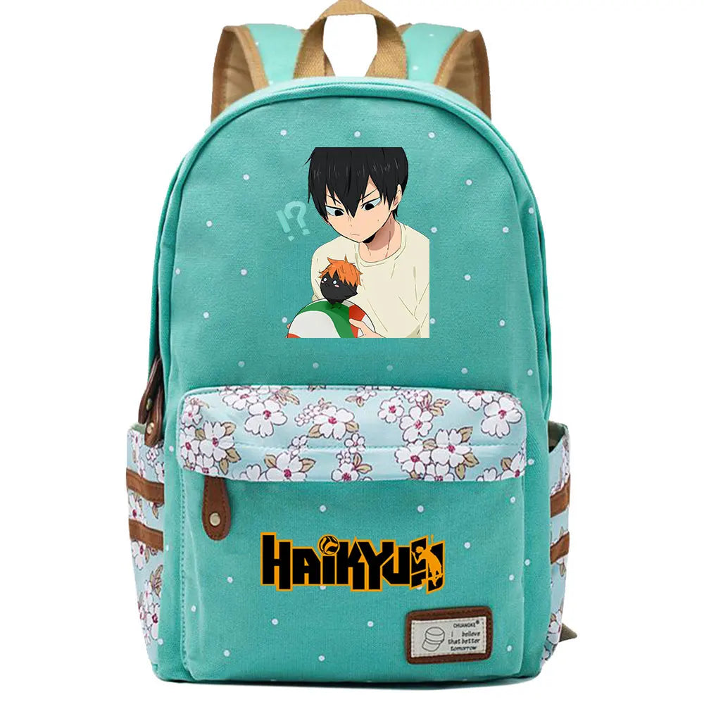 New Animal Volleyball Juvenile Boy Girl Kids School Book Bags Women Bagpack Teenagers Schoolbags Canvas Laptop Travel Backpack