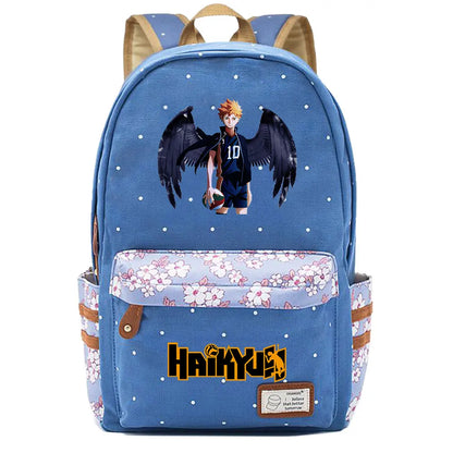 New Animal Volleyball Juvenile Boy Girl Kids School Book Bags Women Bagpack Teenagers Schoolbags Canvas Laptop Travel Backpack