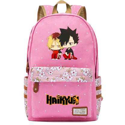 New Animal Volleyball Juvenile Boy Girl Kids School Book Bags Women Bagpack Teenagers Schoolbags Canvas Laptop Travel Backpack