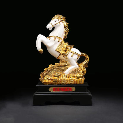New Animals Horse Statue  Resin Art Sculpture  Luxury Home Living Room,  office Decoration Statue The Best Gift  Free Delivery