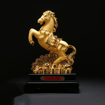 New Animals Horse Statue  Resin Art Sculpture  Luxury Home Living Room,  office Decoration Statue The Best Gift  Free Delivery