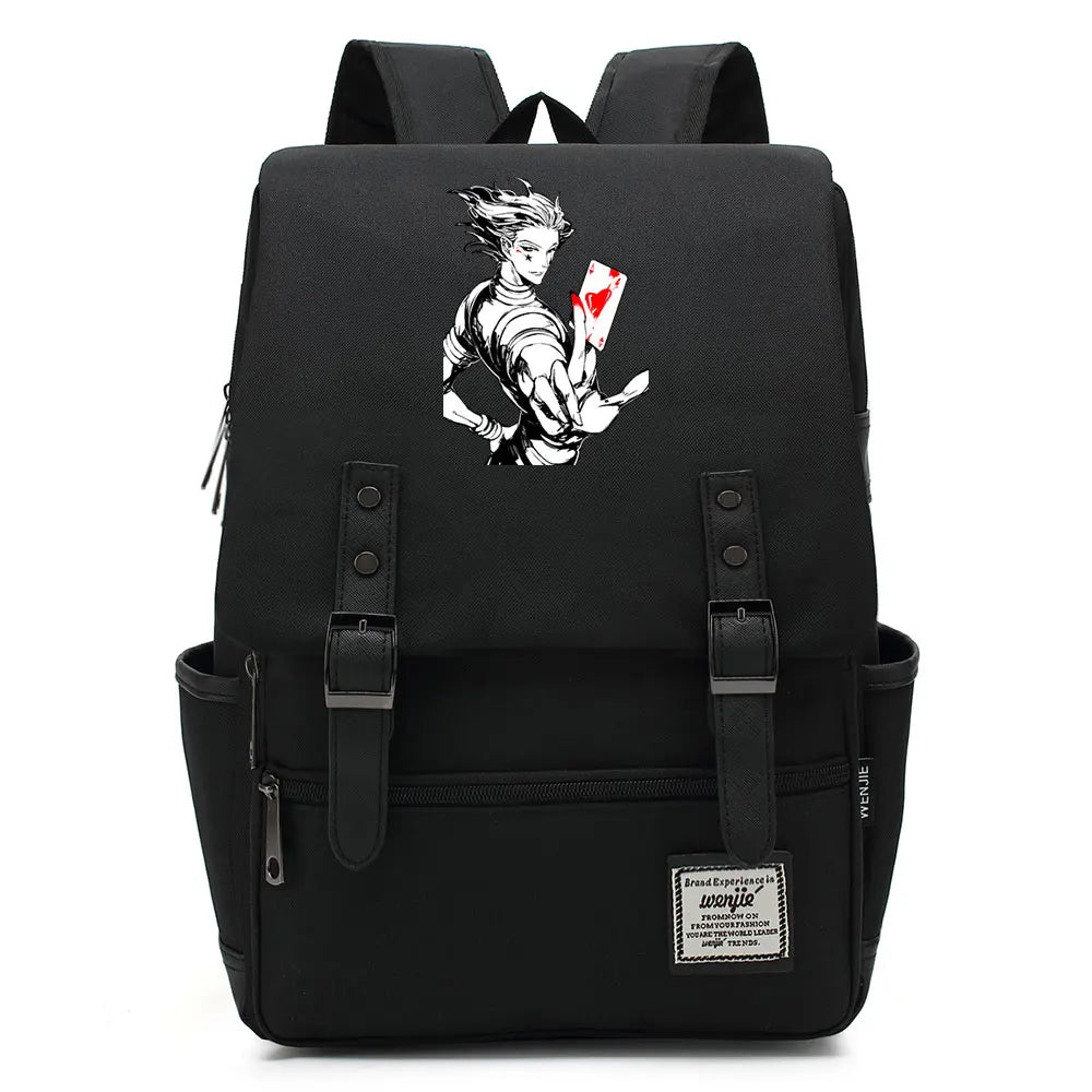 New Anime Gon Freecss Boy Girl Kids Student School Book Bags Teenagers Canvas Women Bagpack Men Laptop Travel Backpack