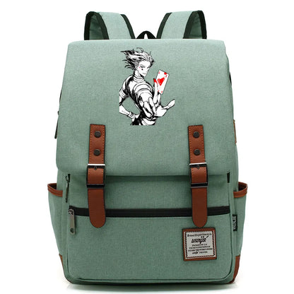 New Anime Gon Freecss Boy Girl Kids Student School Book Bags Teenagers Canvas Women Bagpack Men Laptop Travel Backpack