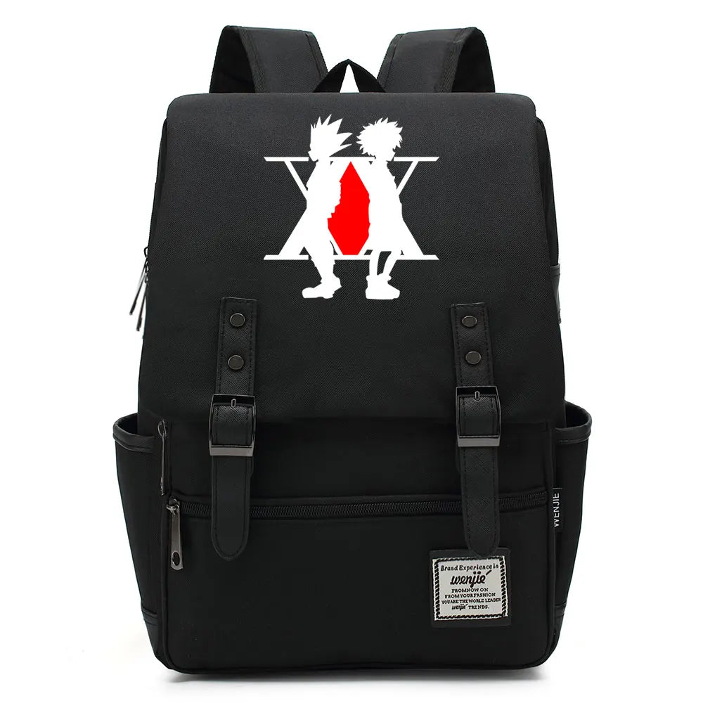 New Anime Gon Freecss Boy Girl Kids Student School Book Bags Teenagers Canvas Women Bagpack Men Laptop Travel Backpack