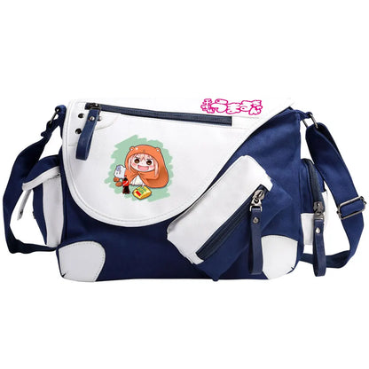 New Anime Himouto! Umaru-chan Prints Men Canvas Travel Women Messenger Shoulder Bags Teenager Satchels Boys Girls Kids Bookbag