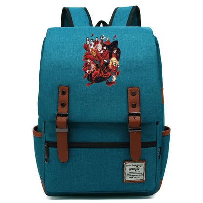 New Anime Kakegurui Boy Girl Kids Student School Book Bags Teenagers Canvas Women Bagpack Men Laptop Travel Backpack