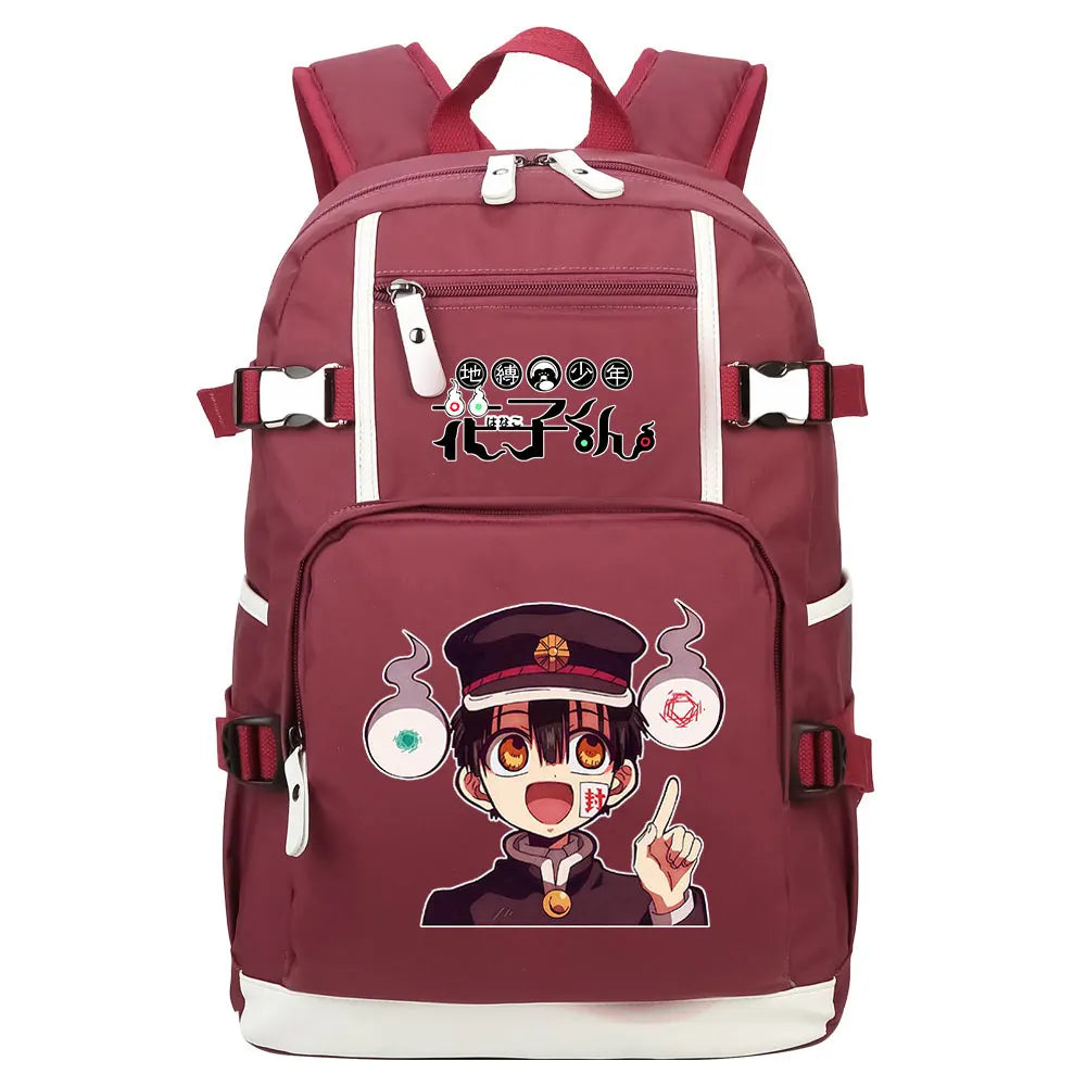 New Anime Toilet-Bound Hanako-Kun Teenagers Student Schoolbags Women Men Laptop Travel Backpack Boy Girl Kids School Book Bags