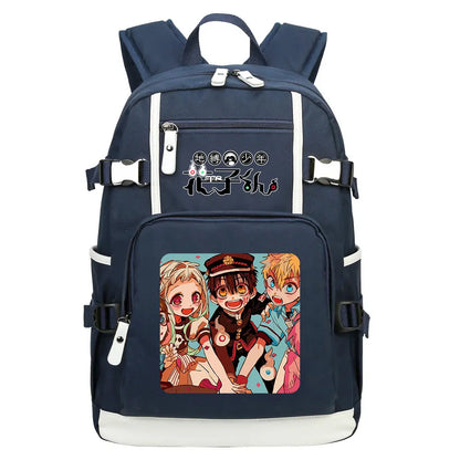New Anime Toilet-Bound Hanako-Kun Teenagers Student Schoolbags Women Men Laptop Travel Backpack Boy Girl Kids School Book Bags