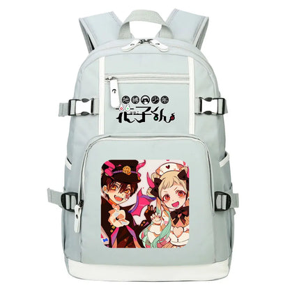 New Anime Toilet-Bound Hanako-Kun Teenagers Student Schoolbags Women Men Laptop Travel Backpack Boy Girl Kids School Book Bags