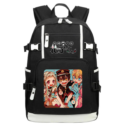 New Anime Toilet-Bound Hanako-Kun Teenagers Student Schoolbags Women Men Laptop Travel Backpack Boy Girl Kids School Book Bags