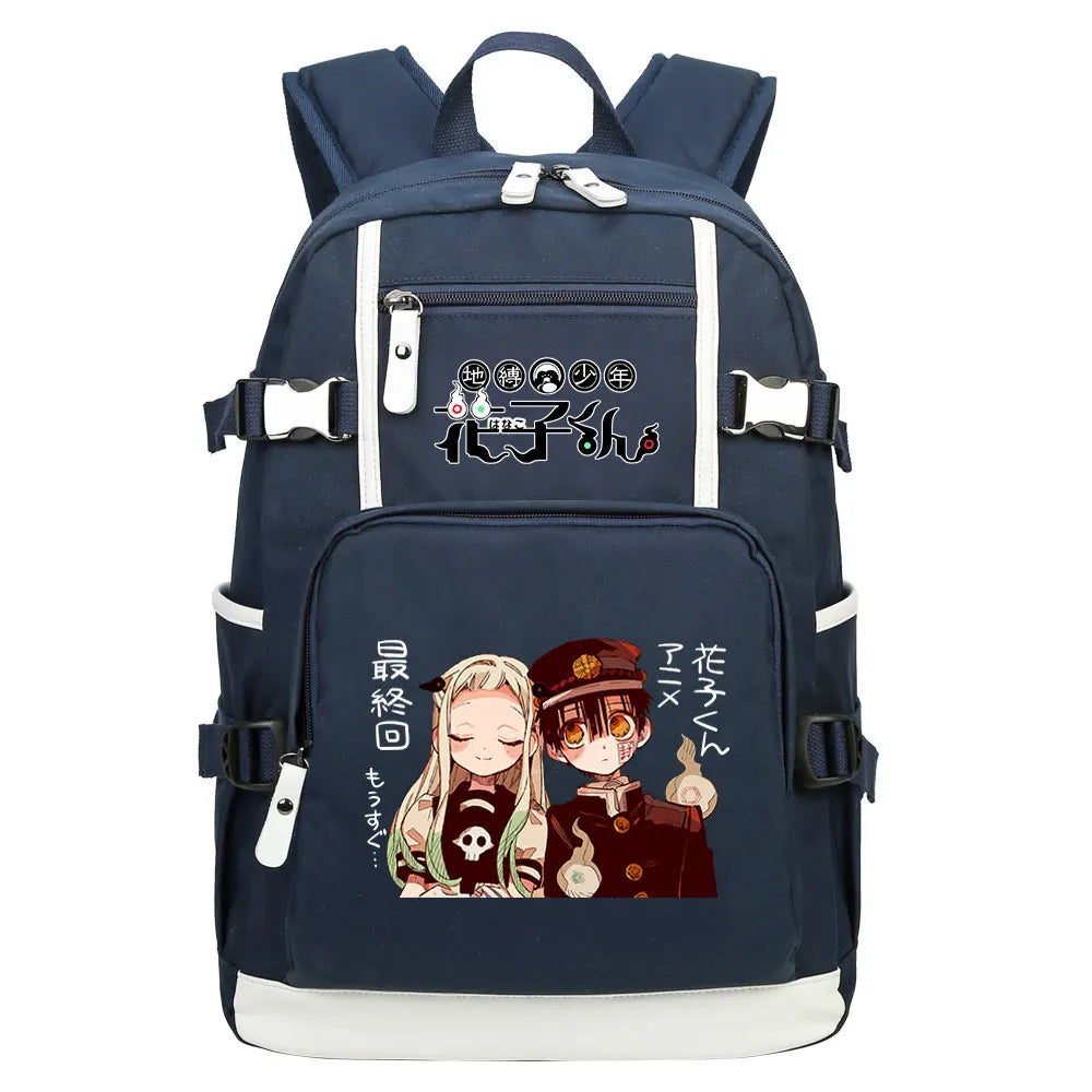 New Anime Toilet-Bound Hanako-Kun Teenagers Student Schoolbags Women Men Laptop Travel Backpack Boy Girl Kids School Book Bags