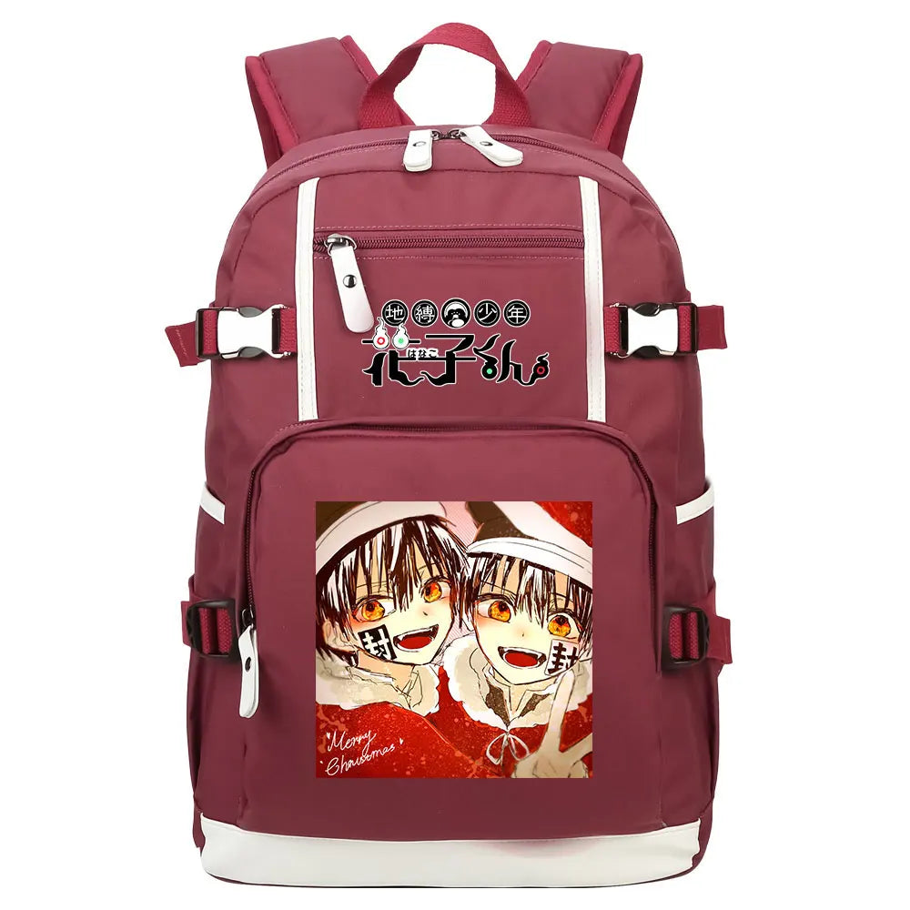 New Anime Toilet-Bound Hanako-Kun Teenagers Student Schoolbags Women Men Laptop Travel Backpack Boy Girl Kids School Book Bags