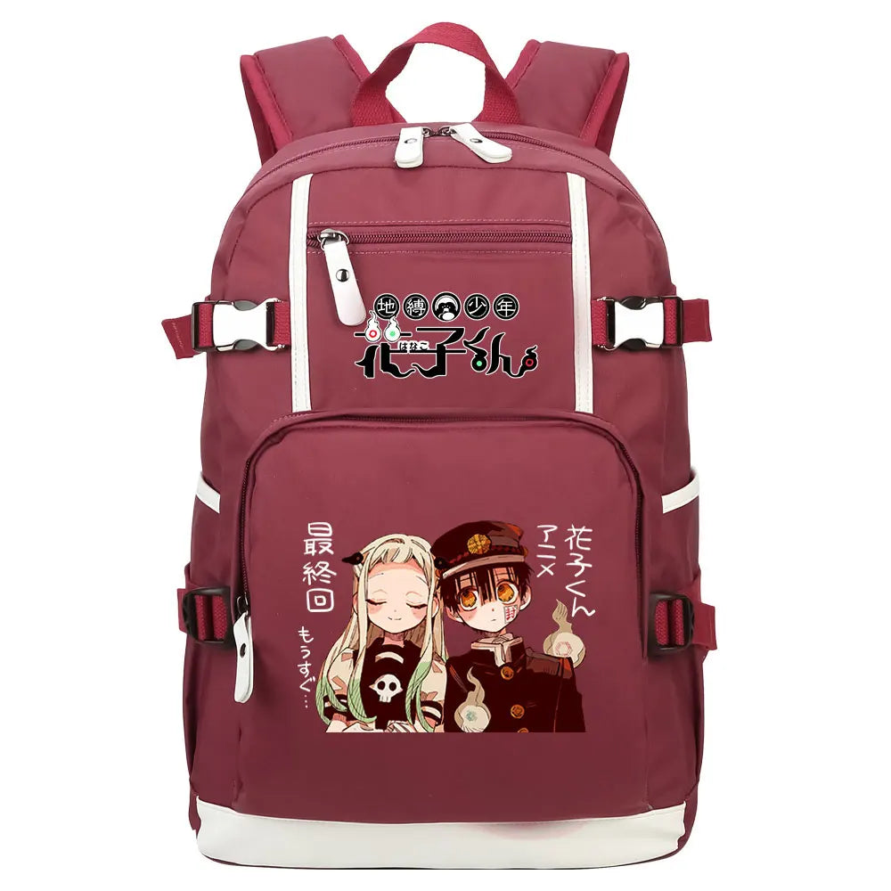 New Anime Toilet-Bound Hanako-Kun Teenagers Student Schoolbags Women Men Laptop Travel Backpack Boy Girl Kids School Book Bags