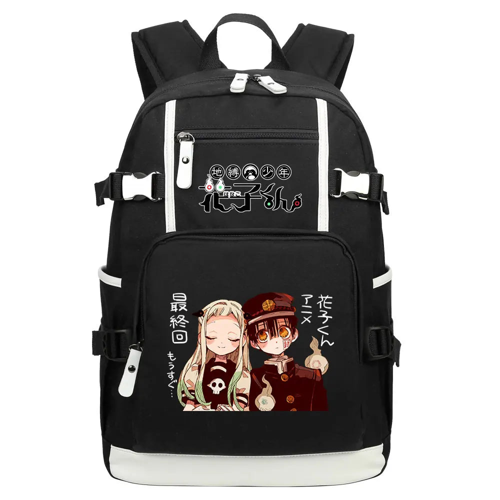 New Anime Toilet-Bound Hanako-Kun Teenagers Student Schoolbags Women Men Laptop Travel Backpack Boy Girl Kids School Book Bags