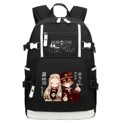New Anime Toilet-Bound Hanako-Kun Teenagers Student Schoolbags Women Men Laptop Travel Backpack Boy Girl Kids School Book Bags