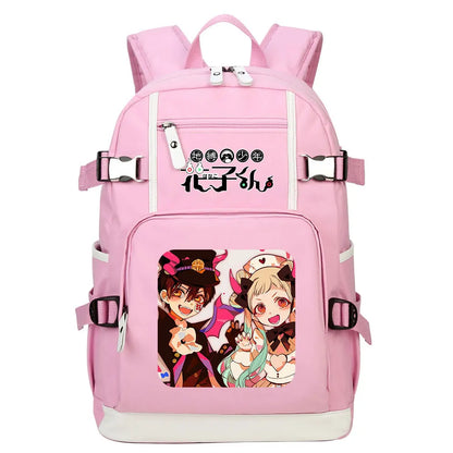 New Anime Toilet-Bound Hanako-Kun Teenagers Student Schoolbags Women Men Laptop Travel Backpack Boy Girl Kids School Book Bags
