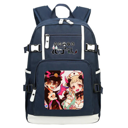 New Anime Toilet-Bound Hanako-Kun Teenagers Student Schoolbags Women Men Laptop Travel Backpack Boy Girl Kids School Book Bags