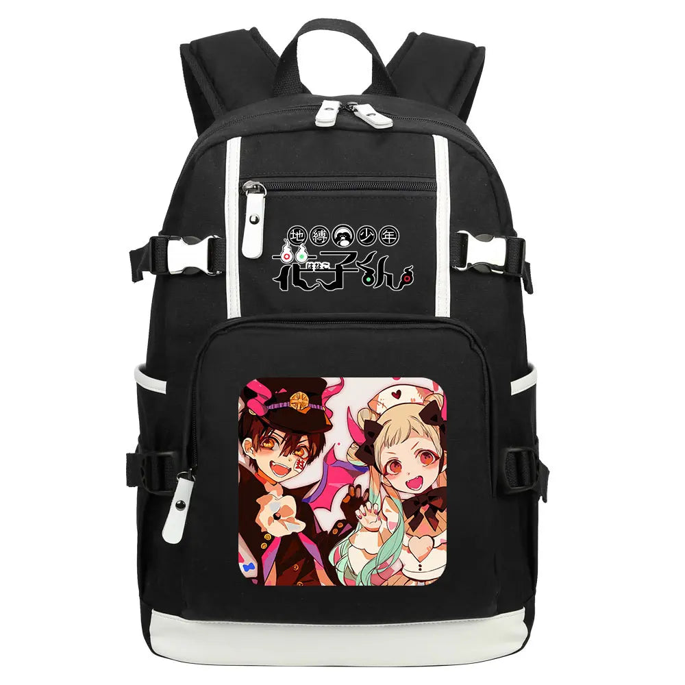 New Anime Toilet-Bound Hanako-Kun Teenagers Student Schoolbags Women Men Laptop Travel Backpack Boy Girl Kids School Book Bags