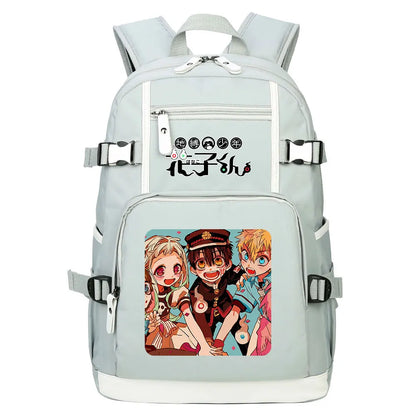 New Anime Toilet-Bound Hanako-Kun Teenagers Student Schoolbags Women Men Laptop Travel Backpack Boy Girl Kids School Book Bags