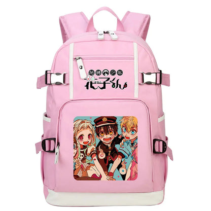 New Anime Toilet-Bound Hanako-Kun Teenagers Student Schoolbags Women Men Laptop Travel Backpack Boy Girl Kids School Book Bags