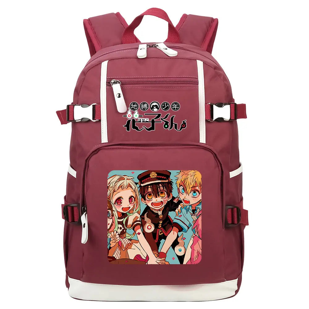 New Anime Toilet-Bound Hanako-Kun Teenagers Student Schoolbags Women Men Laptop Travel Backpack Boy Girl Kids School Book Bags