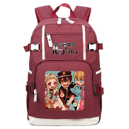 New Anime Toilet-Bound Hanako-Kun Teenagers Student Schoolbags Women Men Laptop Travel Backpack Boy Girl Kids School Book Bags