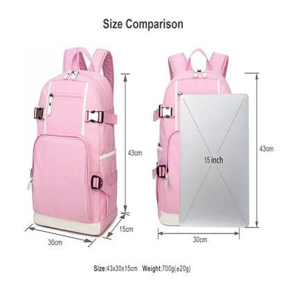 New Anime Toilet-Bound Hanako-Kun Teenagers Student Schoolbags Women Men Laptop Travel Backpack Boy Girl Kids School Book Bags